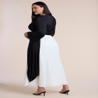 Draped Tie-Waist Top image number 3