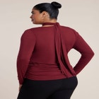 Cowl Neck Scarf Top image number 1