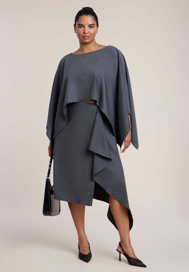 Draped Cape Top image number 2