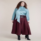 Jacquard Scarf Blouse image number 3