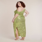 Off The Shoulder Embellished Maxi Dress image number 2