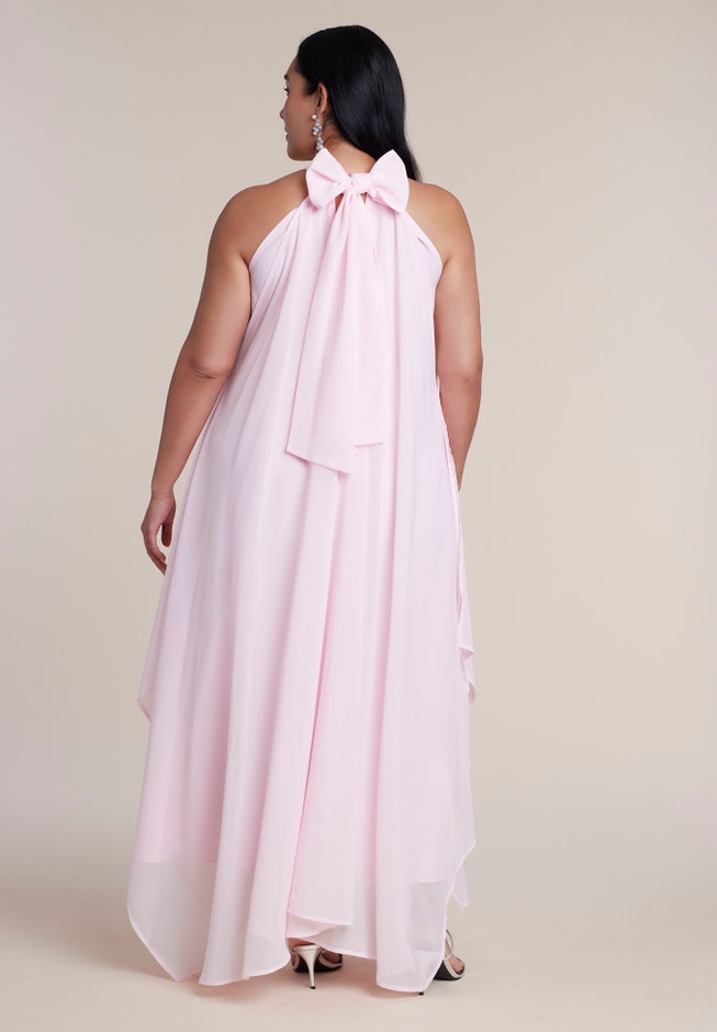 Dramatic Chiffon Kaftan Gown image number 1