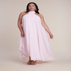 Dramatic Chiffon Kaftan Gown image number 2