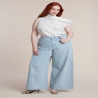 Embellished Rhinestone Jeans image number null