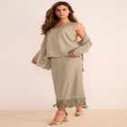 Beaded Skirt Set image number null