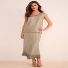 Beaded Skirt Set image number null