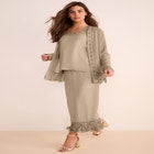 Beaded Skirt Set image number null