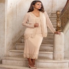 Beaded Skirt Set image number null