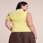 Asymmetric Layered Knit Top image number 1