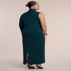 One-Sleeve Knit Maxi Dress image number 2