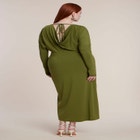 Low-Back Jersey Maxi Dress image number 1
