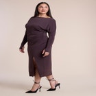 Low-Back Jersey Maxi Dress image number 1