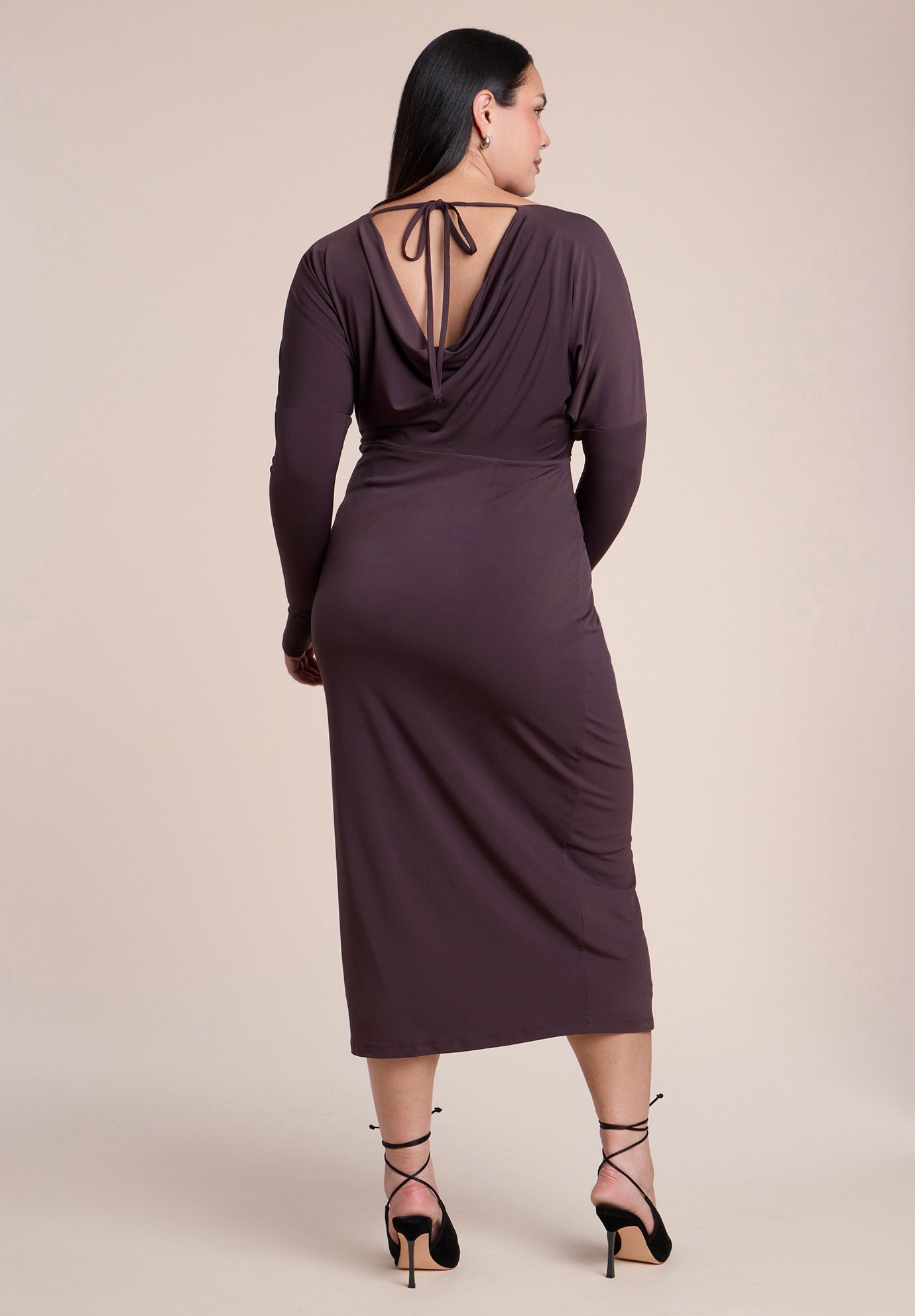 Low-Back Jersey Maxi Dress image number 2