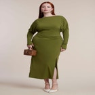 Low-Back Jersey Maxi Dress image number 0