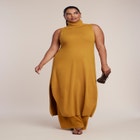 Turtleneck Sweater Maxi Dress image number 0