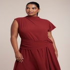 Draped Waist Maxi Dress image number 3
