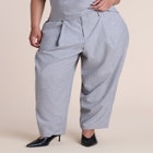 Mid-Rise Tapered-Leg Trouser image number 1