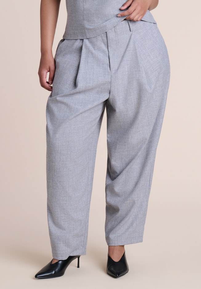 Mid-Rise Tapered-Leg Trouser image number 1