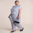 Mid-Rise Tapered-Leg Trouser image number 4