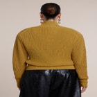Power Shoulder Mock Neck Sweater image number 1