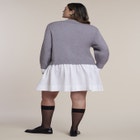Twofer Mini Shirt Dress image number 1