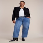 Boxy Pleat-Detail Jacket image number 2