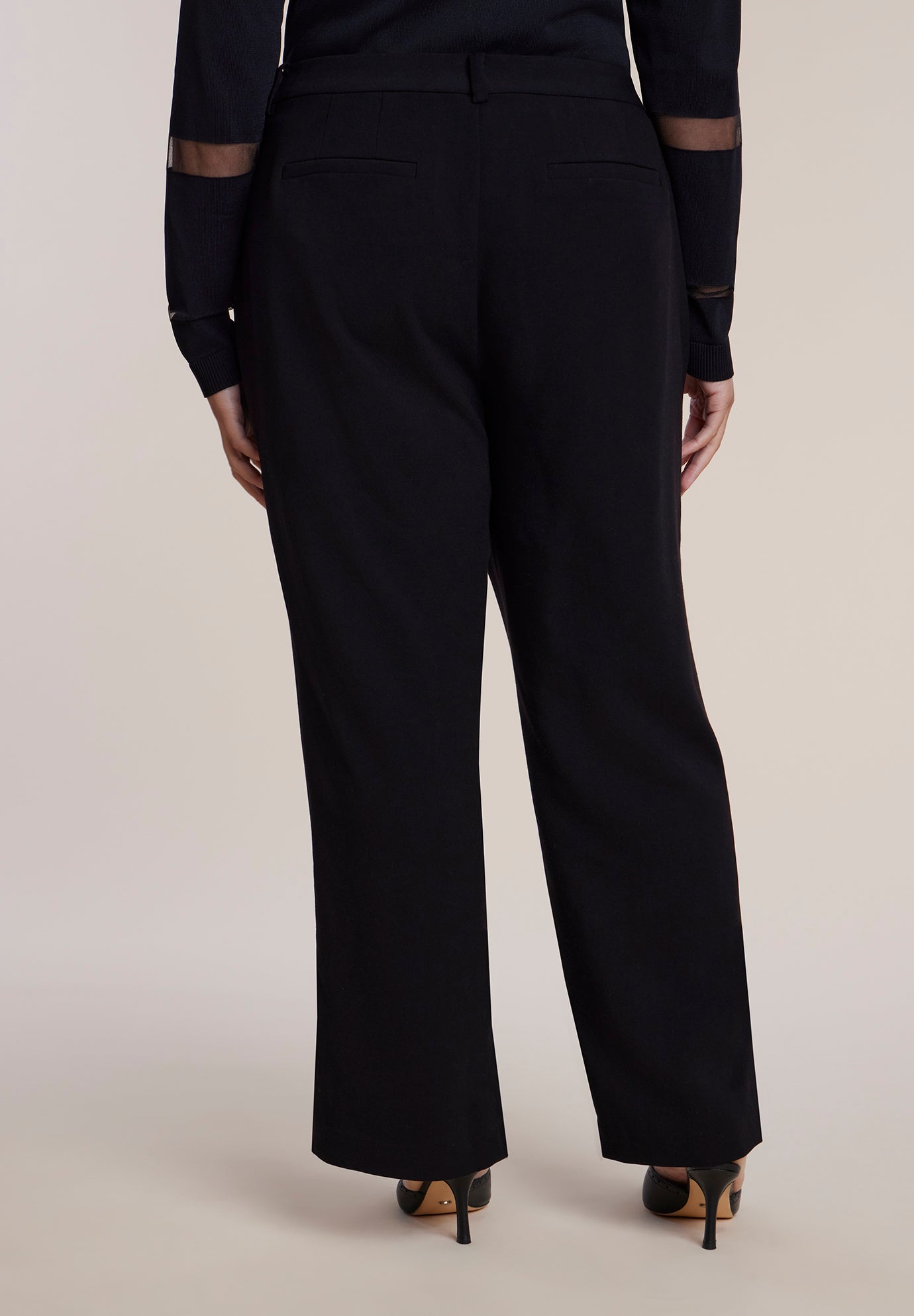 Step Hem High-Waist Trouser image number 3