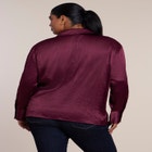 Double Breasted Satin Shirt image number 1