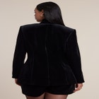 Velvet Hourglass Blazer image number 1