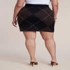 Intarsia Sweater Mini Skirt image number 1