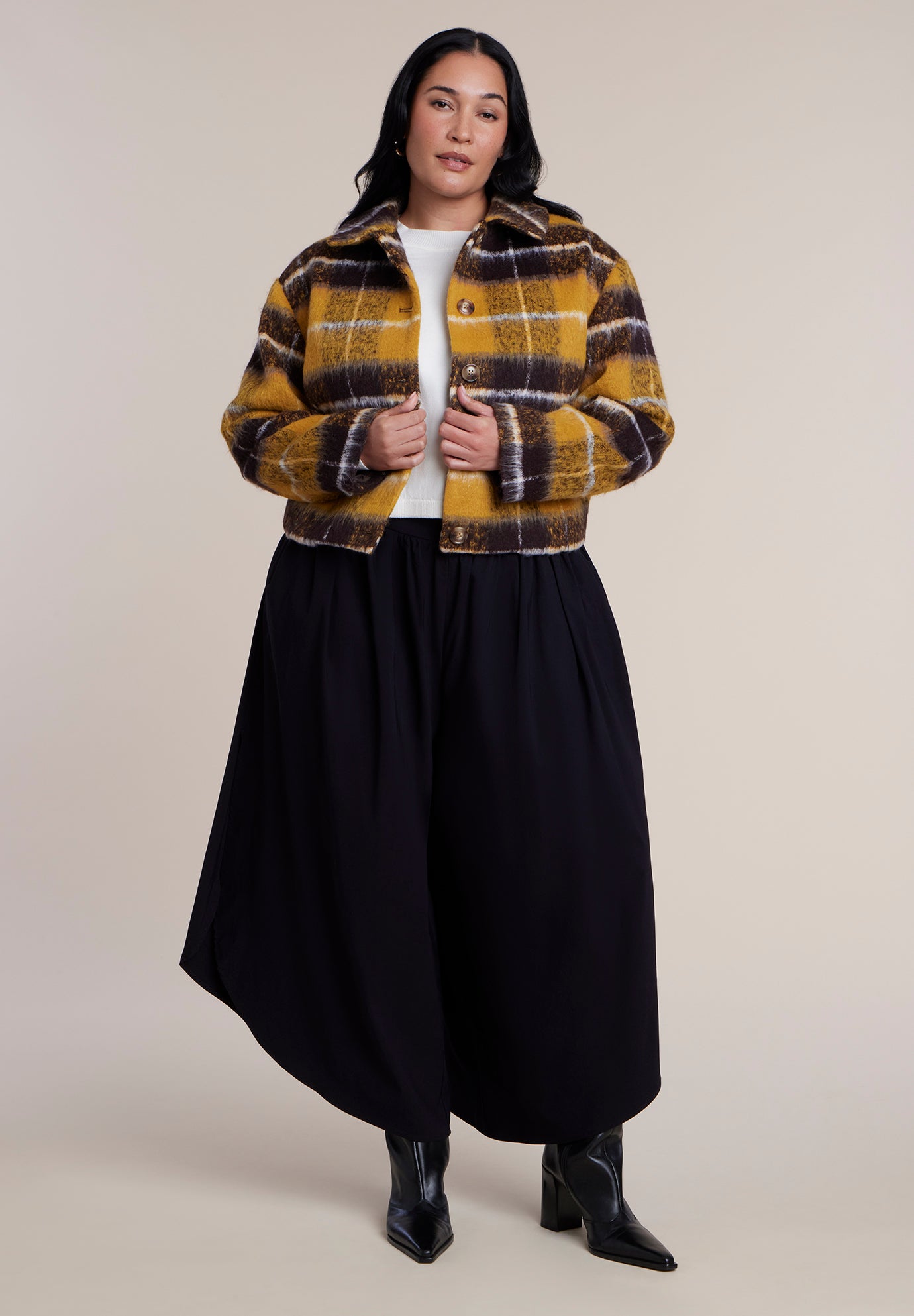 Brushed Plaid Jacket image number 2