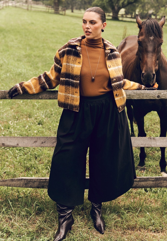 Brushed Plaid Jacket image number 5