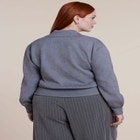 V-Neck Collared Sweater image number 1