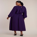 Sleeve Detail Belted Maxi Dress image number 1