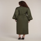 Draped Jacquard Maxi Dress image number 2