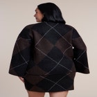Mockneck Intarsia Sweater image number 1