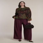Brushed Intarsia Sweater image number 2