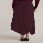 Layered Drape Midi Skirt image number 2