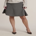 Flared Sweater Mini Skirt image number 1