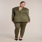 Houndstooth Hourglass Blazer image number 4