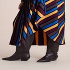 Faux Leather Knee-High Boot image number 2
