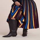 Faux Leather Knee-High Boot image number 0