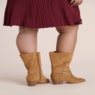 Faux Suede Western Bootie image number 1