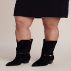 Faux Suede Western Bootie image number 0