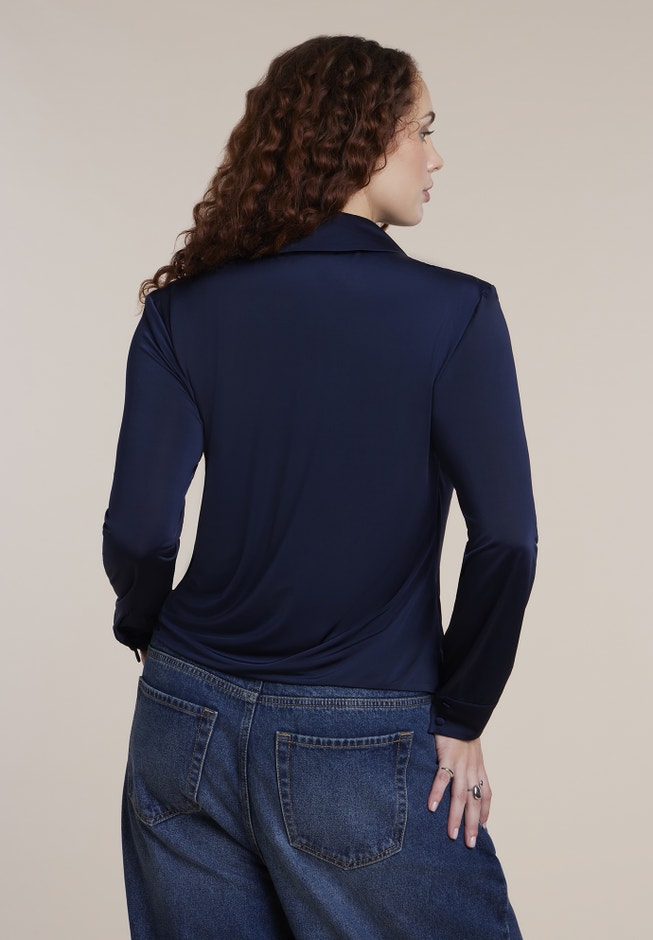 Shirred Cutout Top image number 1