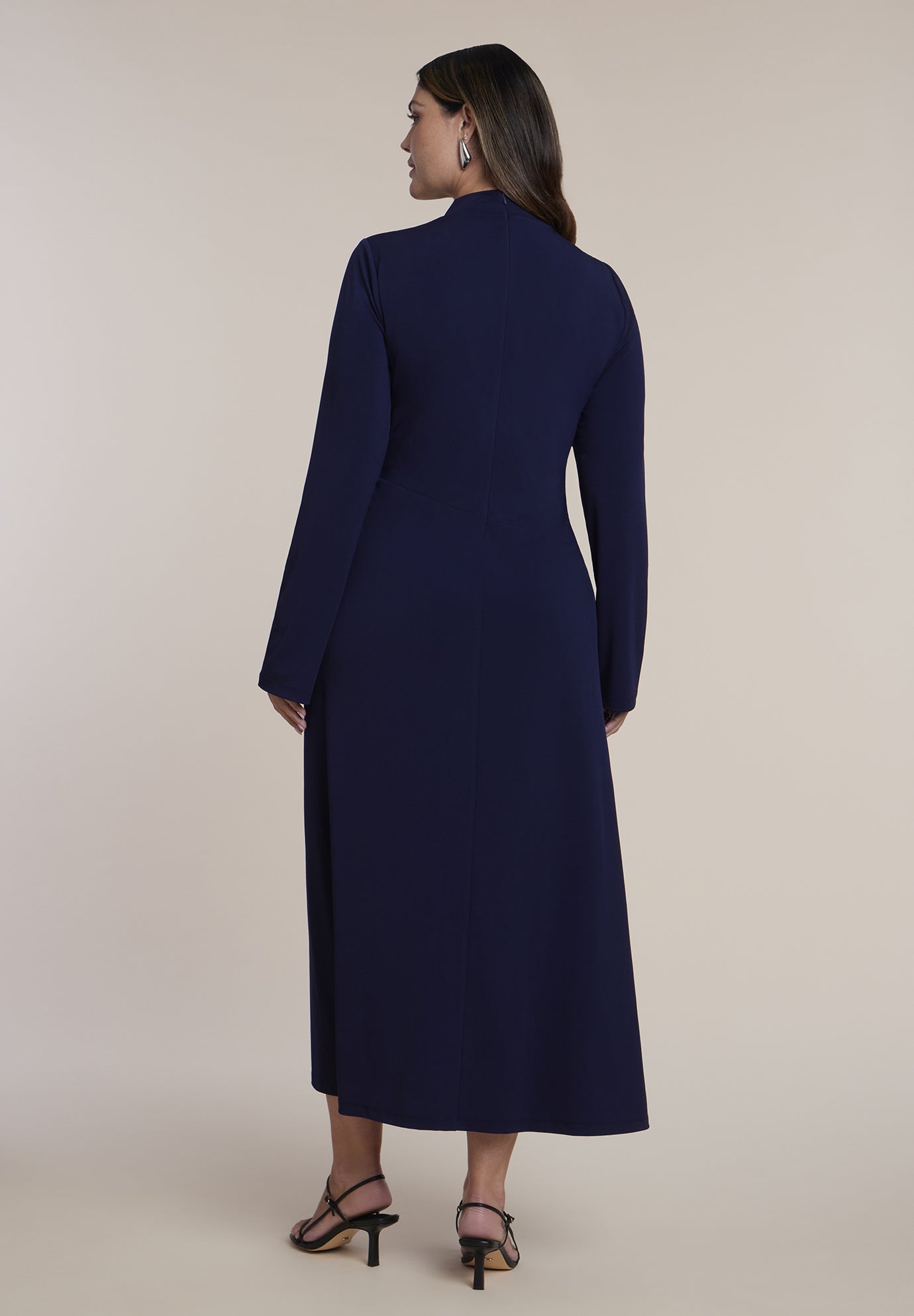 Draped Knit Maxi Dress image number 1