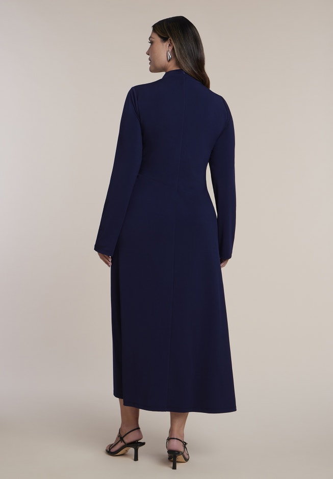 Draped Knit Maxi Dress image number 1