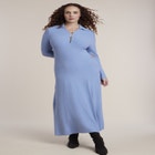 Stitch Detail Knit Midi Dress image number 1