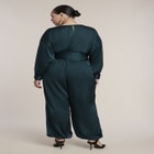 Satin Belted Balloon Jumpsuit image number 1