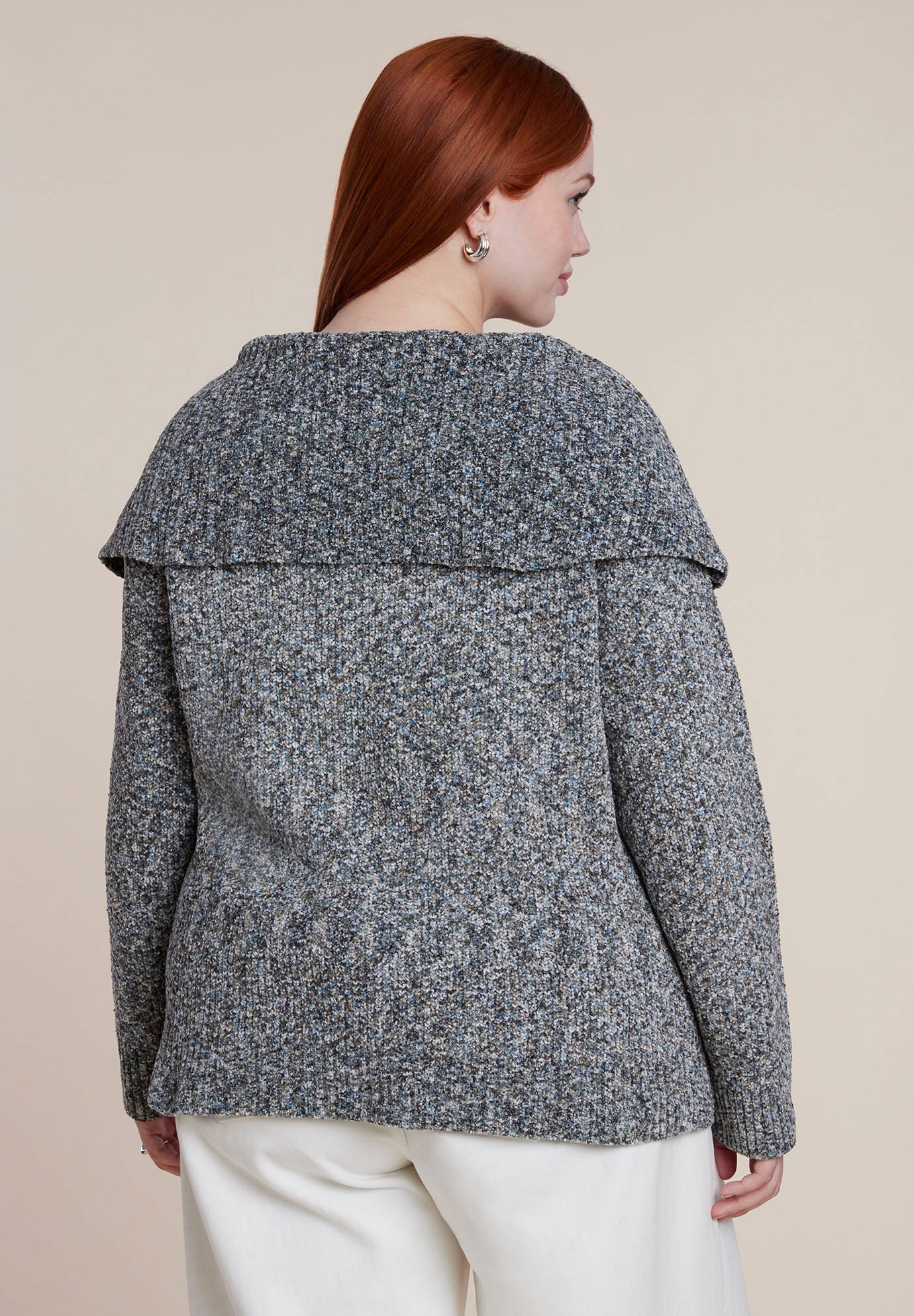 Foldover Collar Sweater image number 2